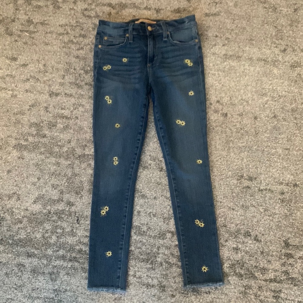 Joe’s Jeans - Embroidered ankle jeans - size 25